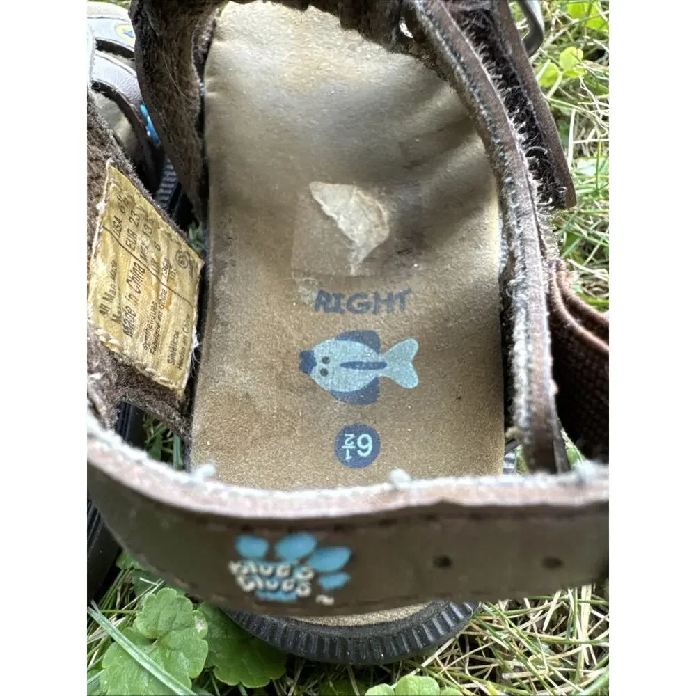 Blue’s Clues Kid's Sandals Size 6.5 Nick Jr Nickelodeon 1990s 2000s Vintage